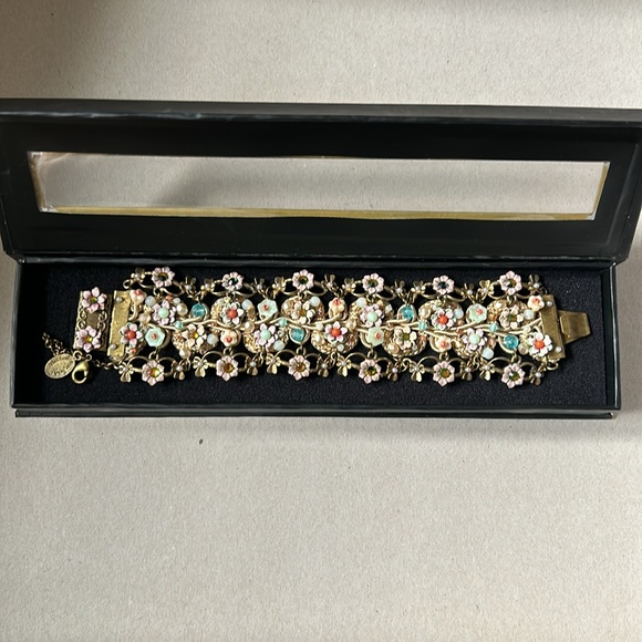 Vintage original Michal Negrin flower bracelet - Picture 3 of 8